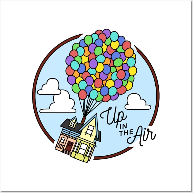 Up In The Air - Color Wall Art by parkhopperapparel